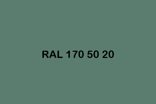 RAL 170 50 20 ral design