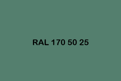 RAL 170 50 25 ral design