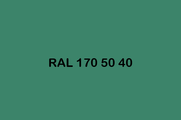 RAL 170 50 40 ral design