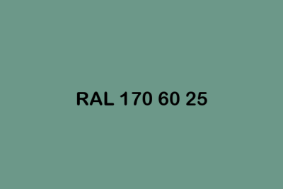 RAL 170 60 25 ral design