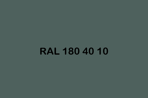 RAL 180 40 10 ral design