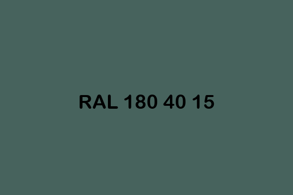 RAL 180 40 15 ral design