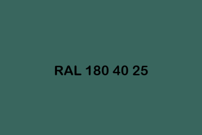 RAL 180 40 25 ral design