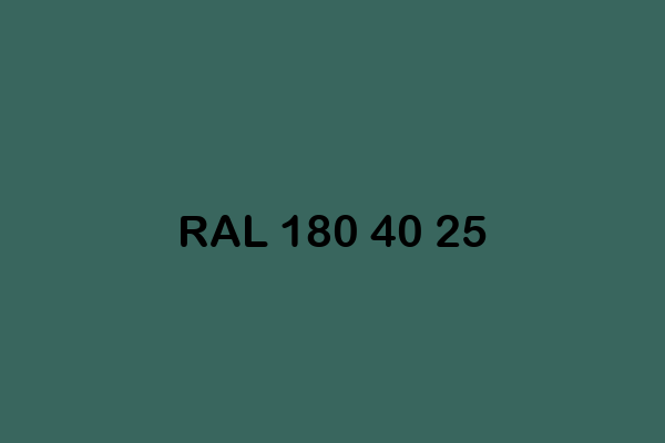 RAL 180 40 25 ral design