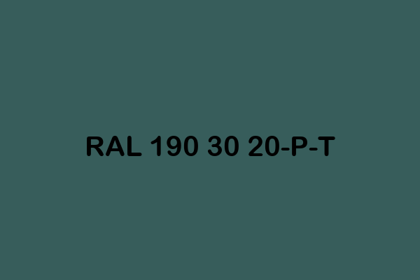 RAL 190 30 20 P T ral plastics p2