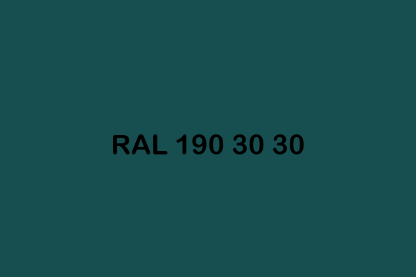 RAL 190 30 30 ral design