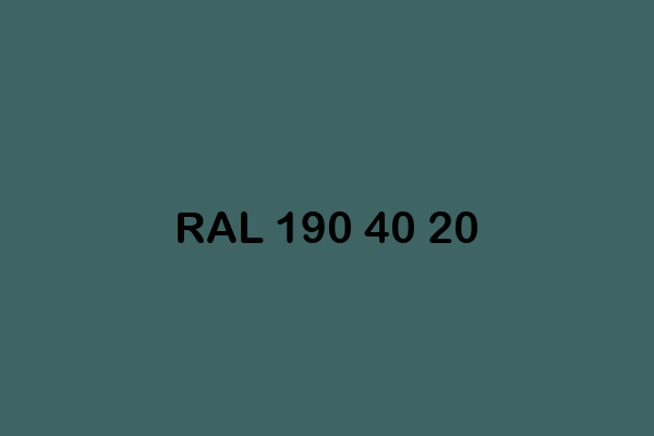 RAL 190 40 20 ral design