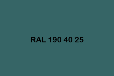RAL 190 40 25 ral design