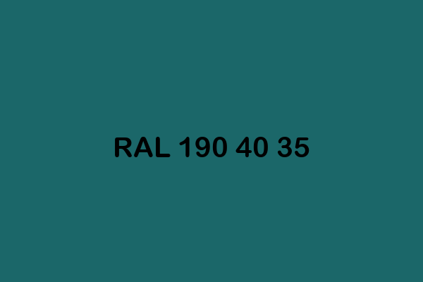 RAL 190 40 35 ral design