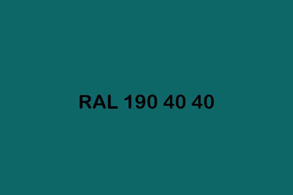 RAL 190 40 40 ral design