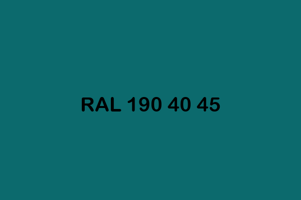 RAL 190 40 45 ral design