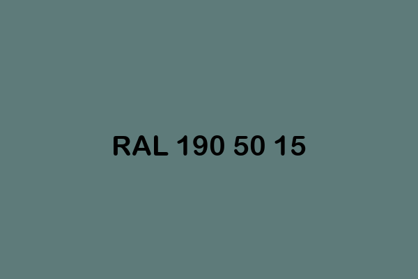 RAL 190 50 15 ral design