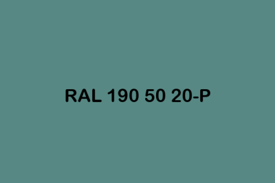RAL 190 50 20 P ral plastics p2
