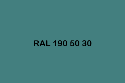 RAL 190 50 30 ral design