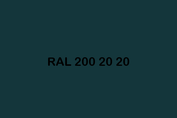 RAL 200 20 20 ral design