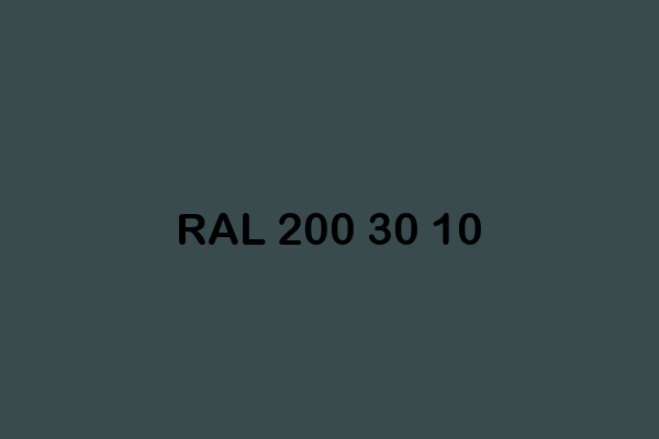 RAL 200 30 10 ral design