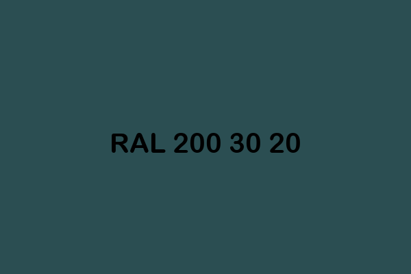 RAL 200 30 20 ral design