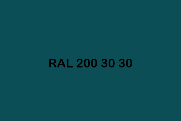 RAL 200 30 30 ral design