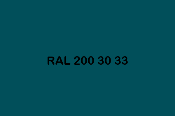 RAL 200 30 33 ral design