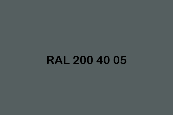 RAL 200 40 05 ral design