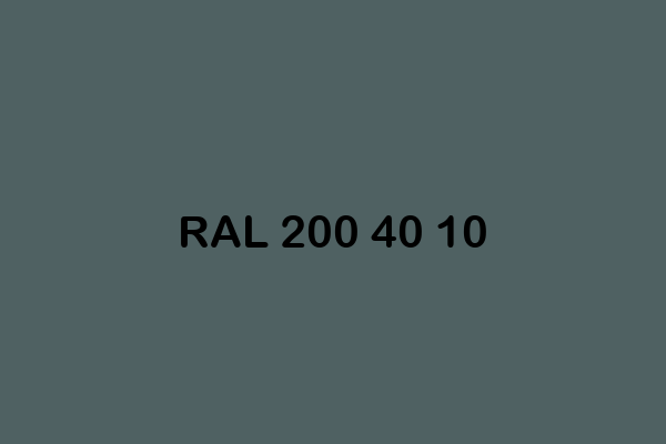 RAL 200 40 10 ral design