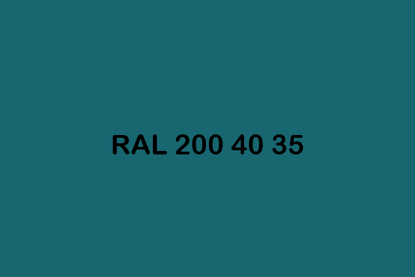 RAL 200 40 35 ral design