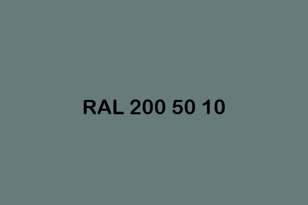 RAL 200 50 10 ral design