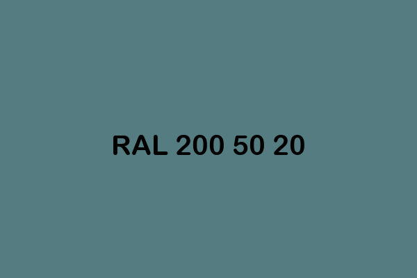 RAL 200 50 20 ral design