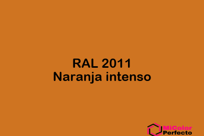 RAL 2011 Naranja intenso