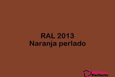 RAL 2013 Naranja perlado