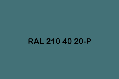 RAL 210 40 20 P ral plastics p2