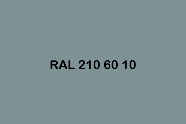 RAL 210 60 10 ral design