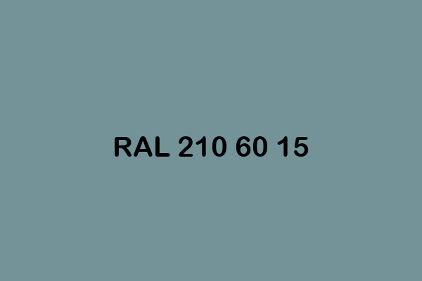 RAL 210 60 15 ral design