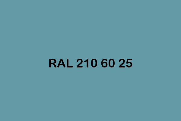 RAL 210 60 25 ral design