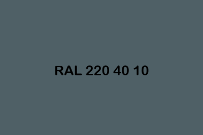 RAL 220 40 10 ral design