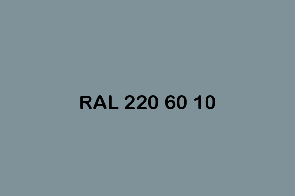 RAL 220 60 10 ral design