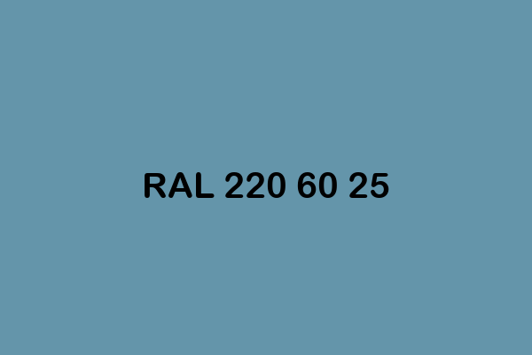 RAL 220 60 25 ral design