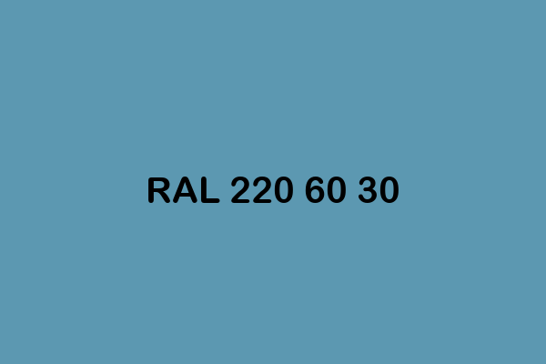 RAL 220 60 30 ral design