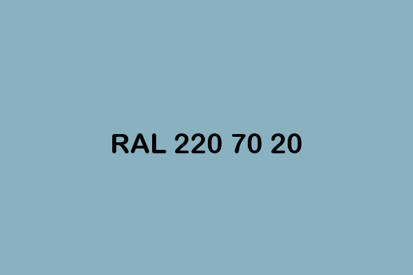 RAL 220 70 20 ral design