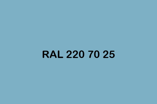 RAL 220 70 25 ral design