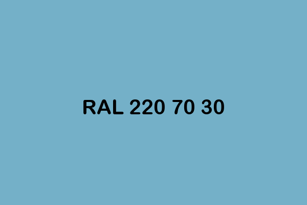 RAL 220 70 30 ral design