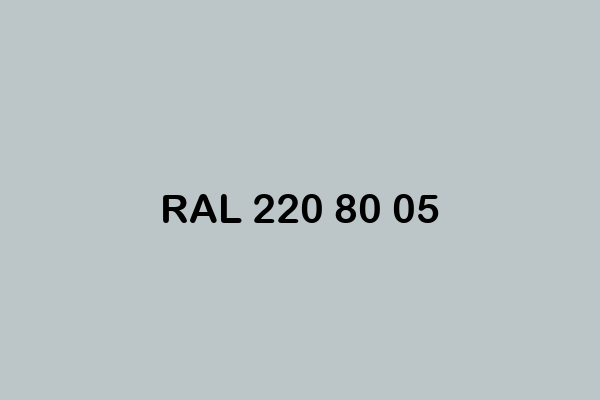 RAL 220 80 05 ral design