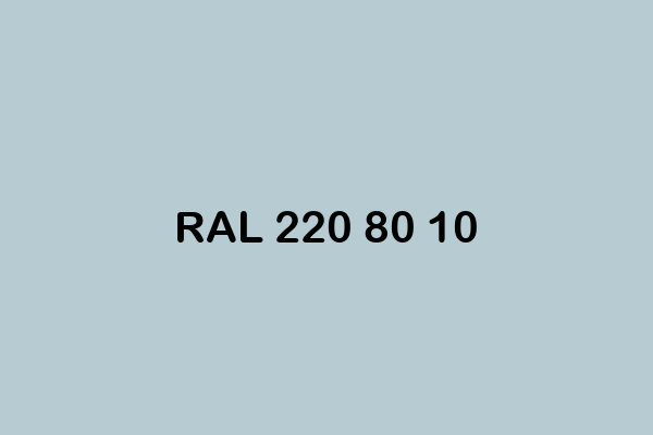 RAL 220 80 10 ral design