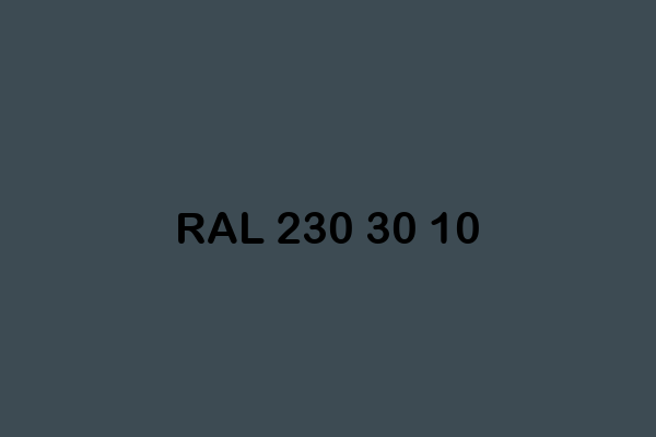 RAL 230 30 10 ral design