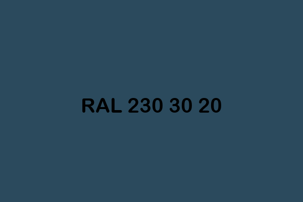 RAL 230 30 20 ral design