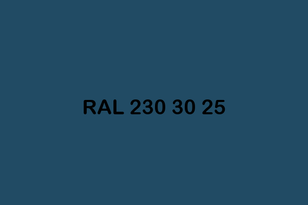 RAL 230 30 25 ral design