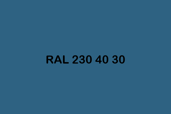 RAL 230 40 30 ral design