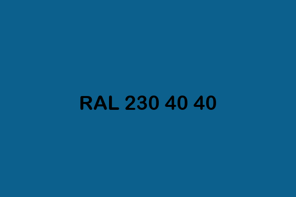 RAL 230 40 40 ral design