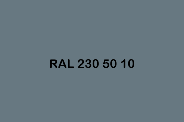 RAL 230 50 10 ral design