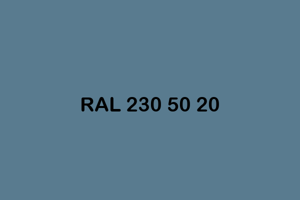 RAL 230 50 20 ral design